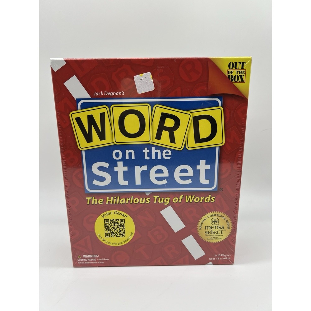 Word on the Street COMPLETE Out of the Box 2010 Letters Party Game